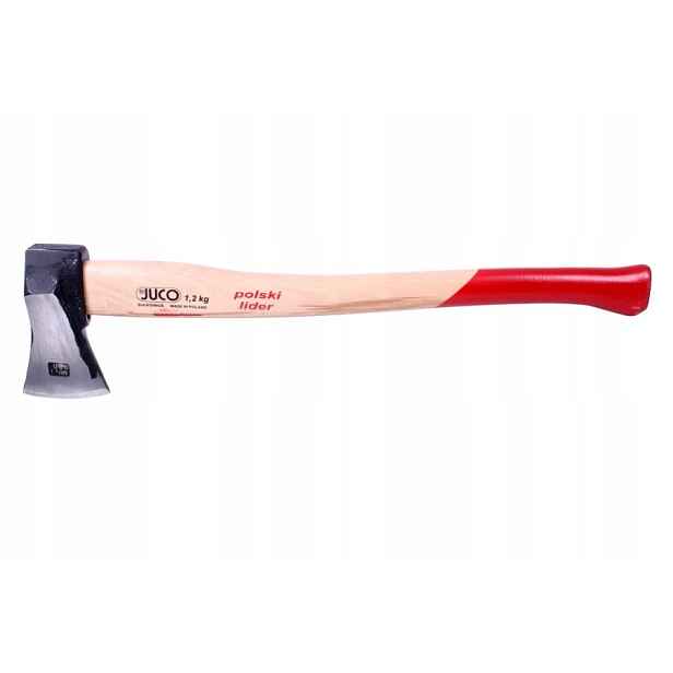 Štípací sekera Tvrzená 1.2 kg Juco Ocel Kovaná Dřevěná násada 60 cm