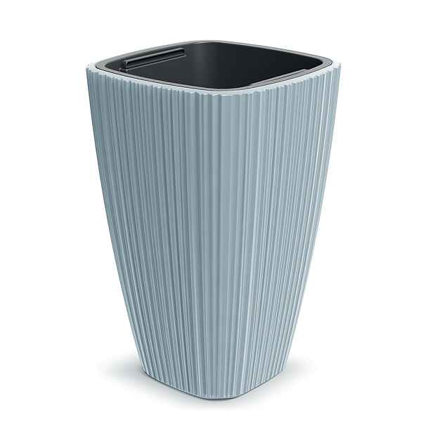 Prosperplast Plastový květináč OROS světle šedý, varianta 29 cm