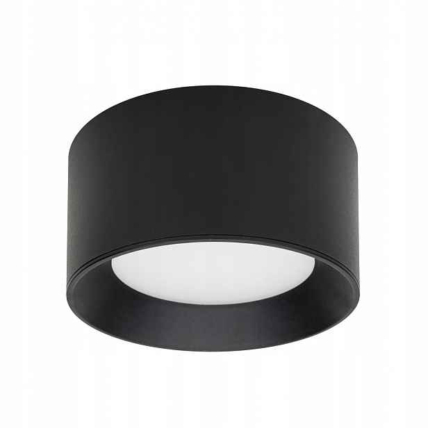 Sirius Stropní Svítidlo Černá Moderní Led Tuba 13W 3000K/4000K 927lm