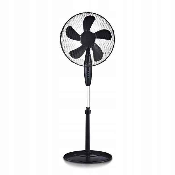 V-tac Podlahový ventilátor 55W 5 ramen 3 rychlosti černý VT-5016-5
