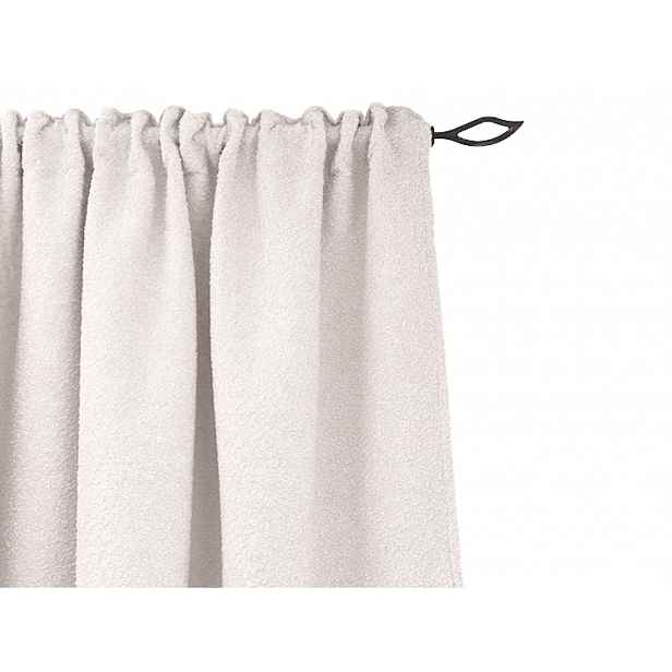 Závěs do dětského pokoje BOUCLÉ Zvolte barvu: Krémová, Zvolte rozměr: 140 x 240 cm (šířka x výška)