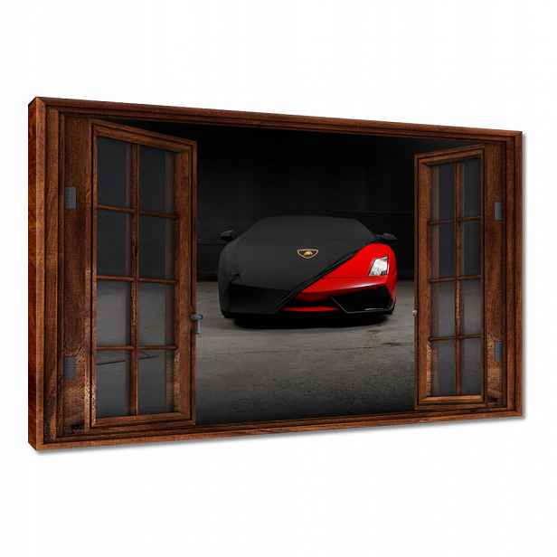 Obrazy 120x80 Červené auto