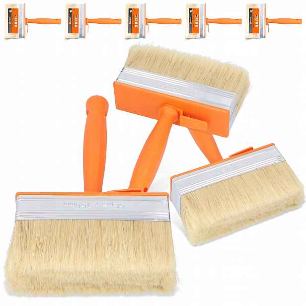5x Malířský štětec 150 mm Tapeciak Lavička Malování Tapetování Še Z1-P