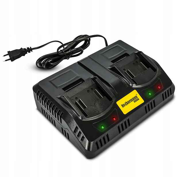 Duální Nabíječka Pro Baterie Heckermann Select 20V 4A AVC20-4x2