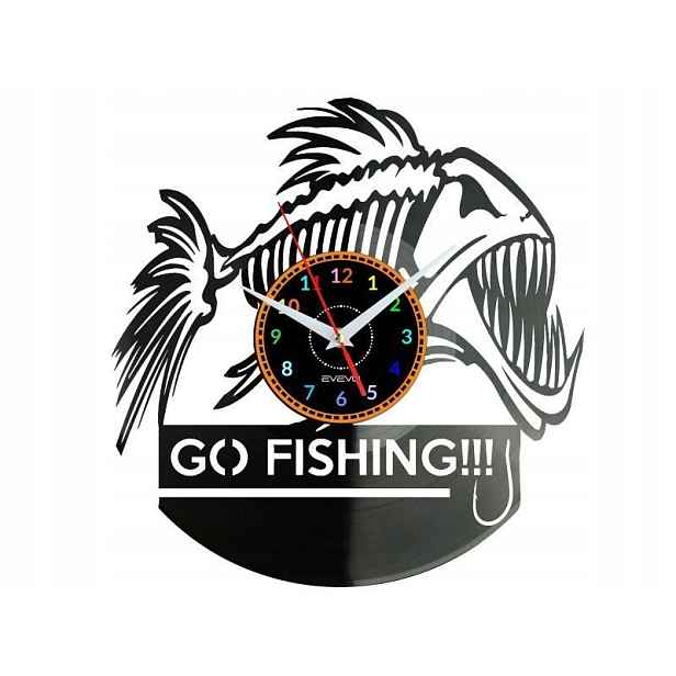 Go Fishing Dárek pro milovníka originální Nástěnná Dekorace z desky