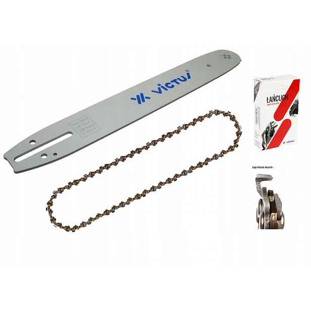Vodící lišta řetěz 14''/35 cm /3/8'' 1,3 mm 53 mm Oleo-Mac GSH400 GS350