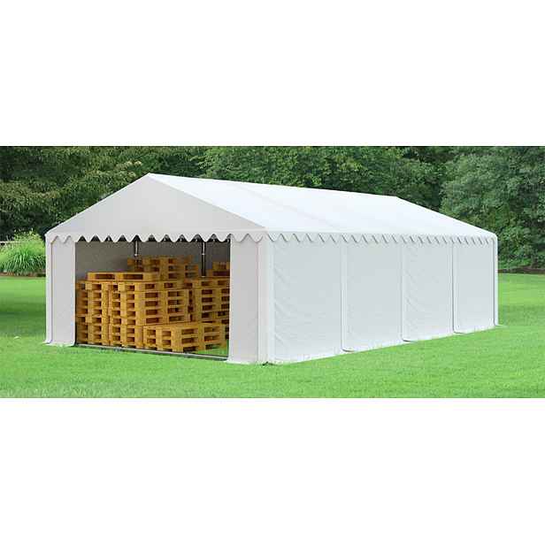 Skladový stan 6x8m bílá PREMIUM