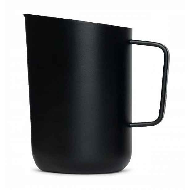 Džbán na mléko Miir ocelový na napěnění černý elegantní 230 ml 8oz