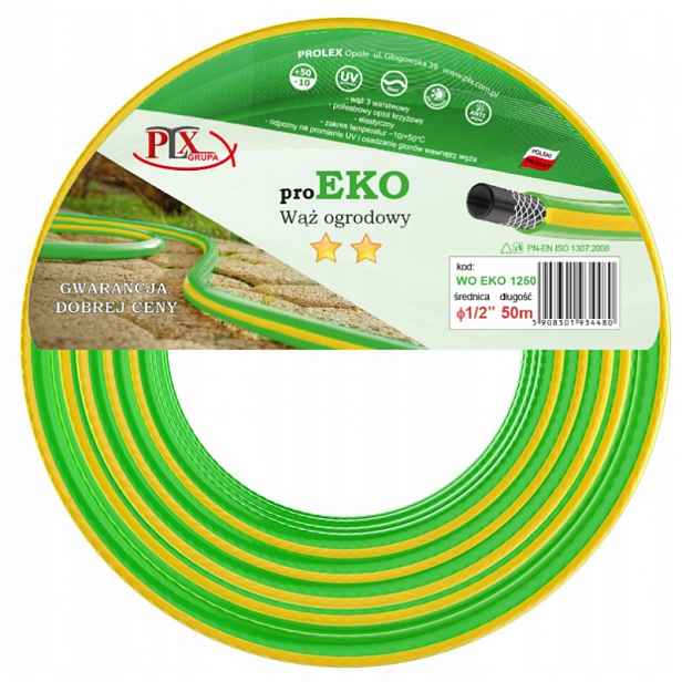 Hadice Pvc Plx Proeko Pvc 3-VRSTVÁ Průměr 1/2" 50 M