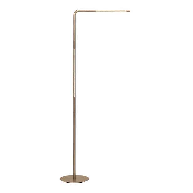 LED stmívatelná stojací lampa v mosazné barvě (výška 142,5 cm) Omni Floor – UMAGE