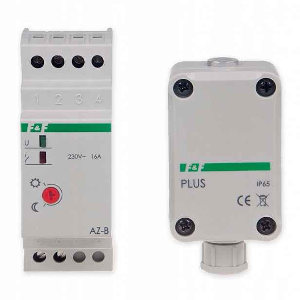 Soumrakový automat F&f 230 V IP20 2 moduly
