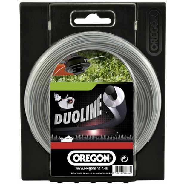 Žací struna 3, 0 mm x 60 m Oregon Duoline