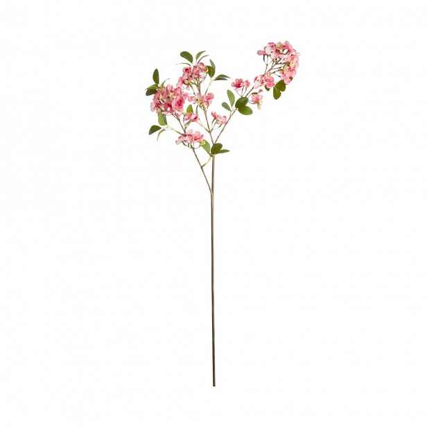Butlers FLORISTA Kvetoucí větvička 65 cm - růžová