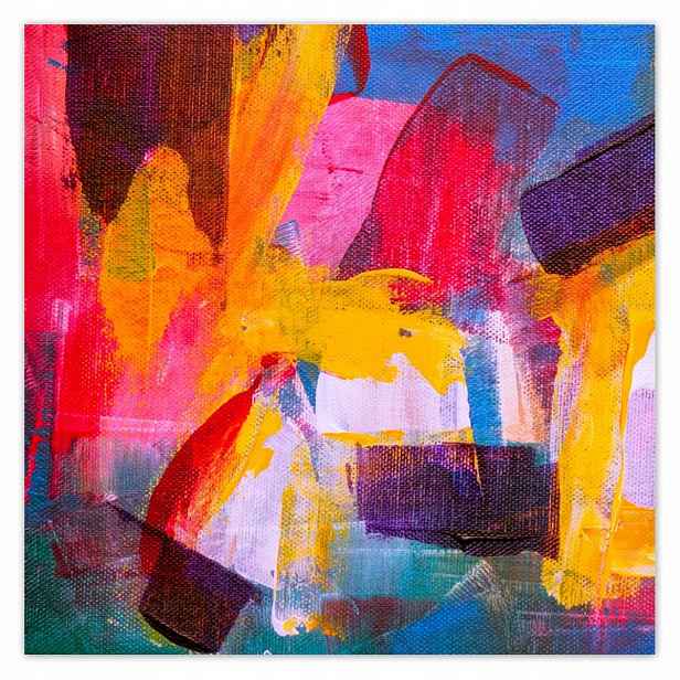 Plakáty 140x140 Abstrakce Van