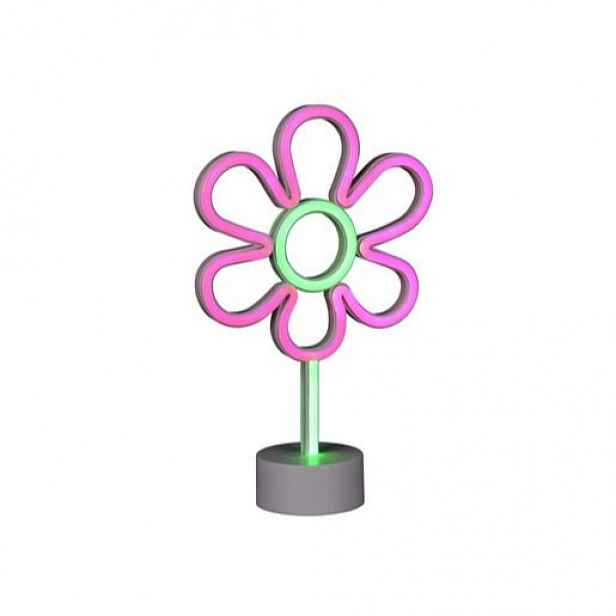 Reality ROSE led stolní lampa bílá plast r53611101 RER53611101