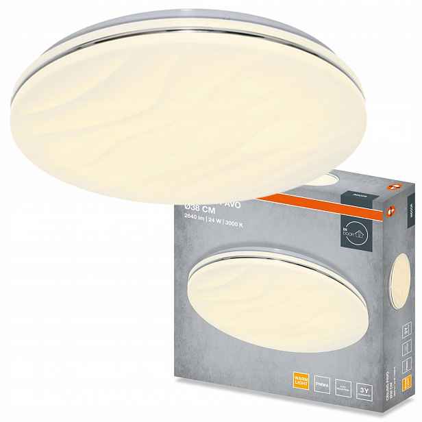 Stropní Svítidlo Led Stropní Svítidlo Nástěnné svítidlo Panel 24W 1680lm 3000K Osram
