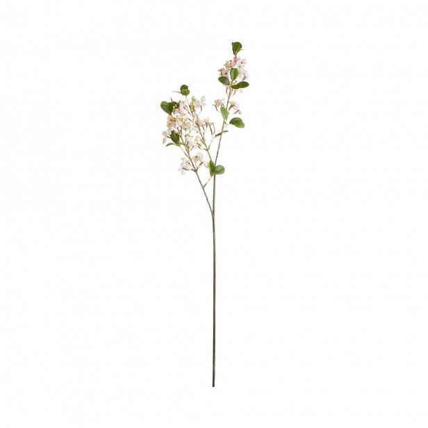 Butlers FLORISTA Kvetoucí větvička 65 cm - sv.růžová