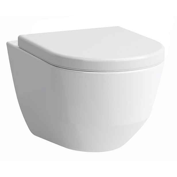 Laufen Pro klozet závěsný 53 cm kapotovaný; hluboké splachování bílý - bez sedátka