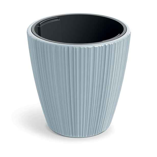 Prosperplast Plastový květináč OROS světle šedý matný, varianta 39 cm