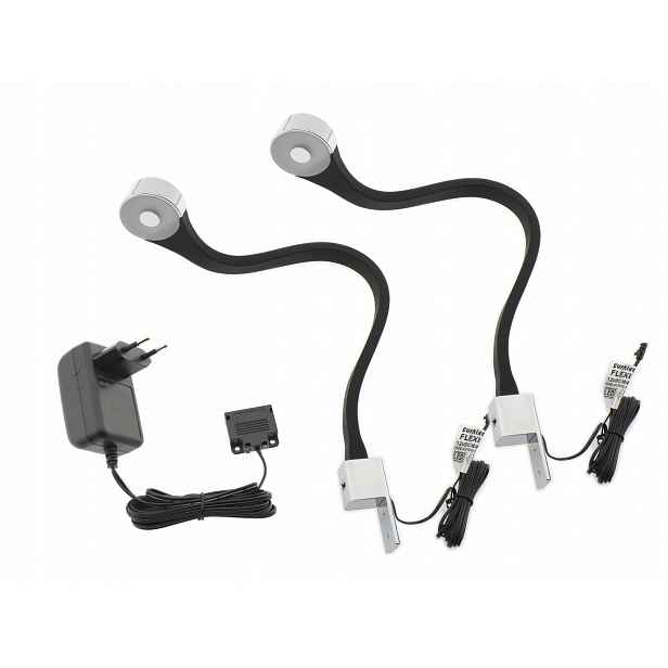 2x noční Led lampa pro čtecí postel Flexi R Usb