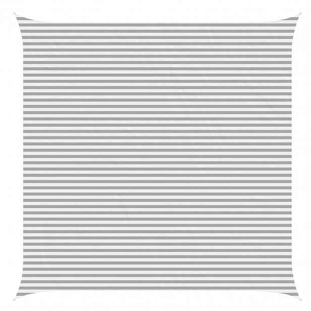 vidaXL Sluneční plachta 6 x 6 m 100% polyester Oxford Čtvercový