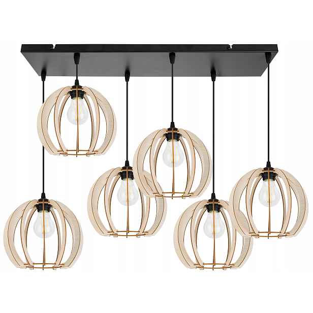 Závěsné Stropní Svítidlo Dřevěný Lustr Moderní Boho Do Kuchyně
