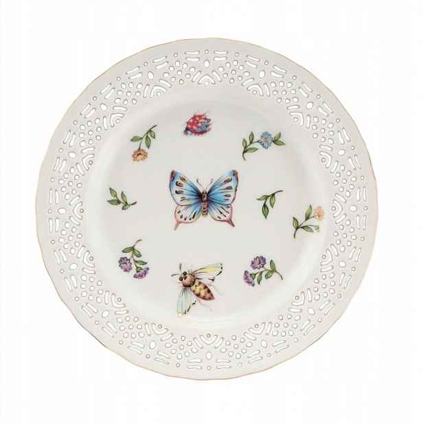 Dezertní talíř Villa Italia Leda Ivory 19 cm