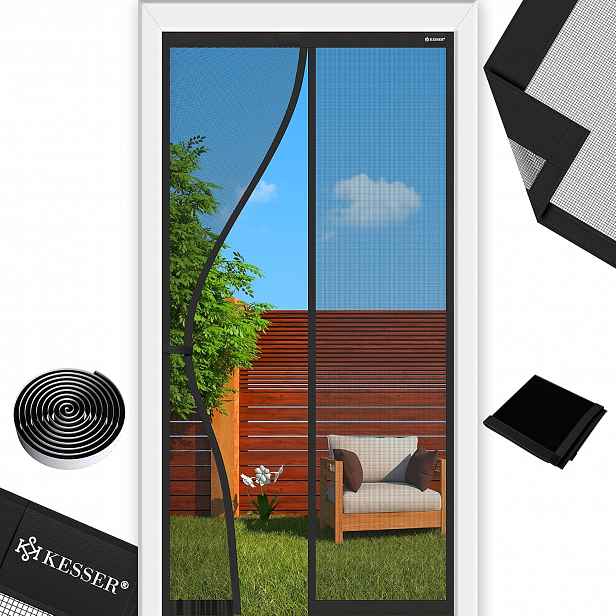 Moskytiéra na dveře 80 cm x 200 cm