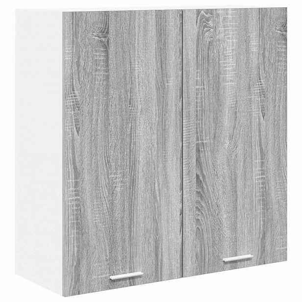 vidaXL Závěsná skříňka Šedá Sonoma 80 x 31 x 80 cm Kompozitní dřevo