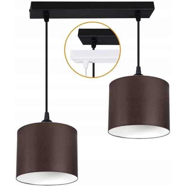 Závěsná stropní lampa Abažur Led Kolor L2X