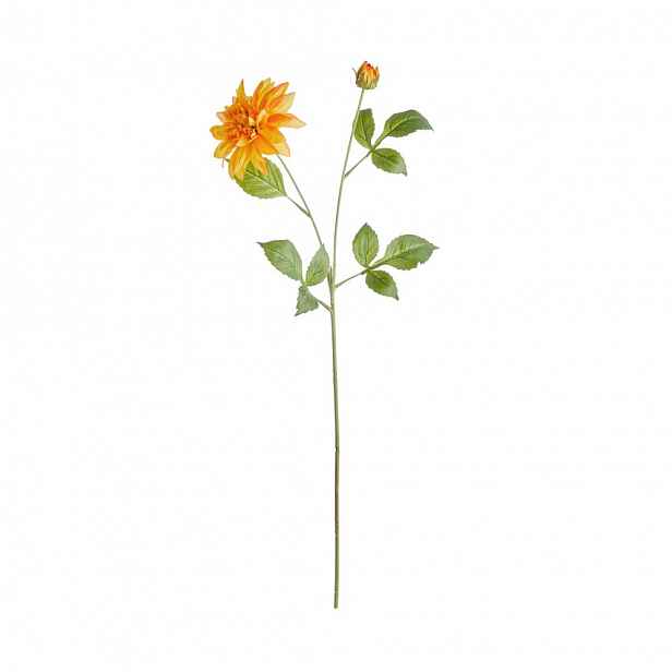 Butlers FLORISTA Jiřina 74 cm - oranžová