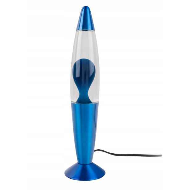 Dekorativní Stolní Lampa Leitmotiv Funky Rocket Lava LM2185BL 35,5 cm
