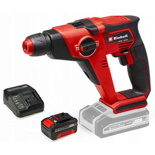Einhell Příklepové Kladivo Te-hd 18/12 Li 4513970 Set Akumulátor 4,0AH Pxc