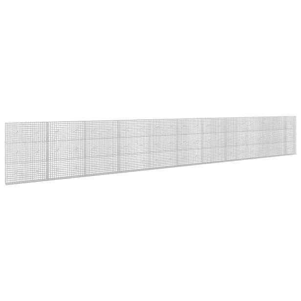 vidaXL Gabion s drátem 3,5 mm a síťkou 5x5 cm 1050x20x150 cm