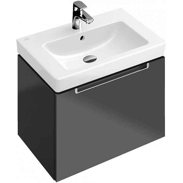 Villeroy & Boch Subway 2.0 - Umyvadlo s přepadem, 55x44 cm, s CeramicPlus, alpská bílá 7113F5R1