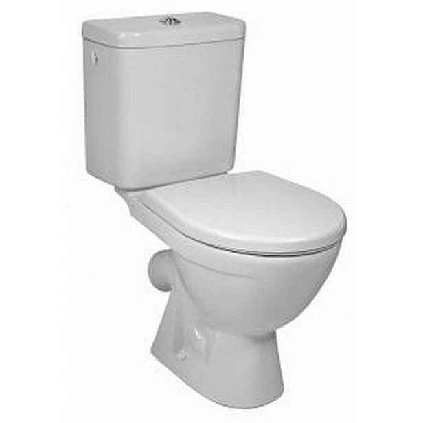 bílý JIKA LYRA PLUS H8263860002413 - Lyra plus klozet kombinační 40 cm vodorovný odpad
