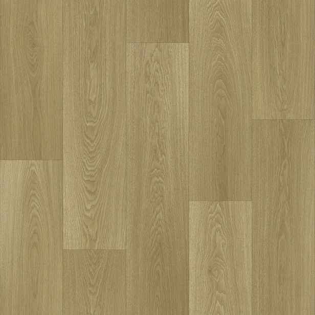 PVC podlaha - lino Traffic 50 605-17 Beskidy Oak, na míru, šíře 2m,4m, hnědá, bez podkladu, chodba / předsíň, Lentex