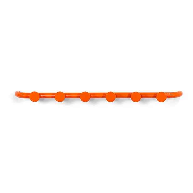 Oranžový kovový nástěnný věšák 75 cm Retro – Spinder Design