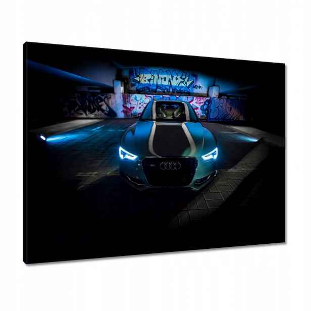 Obrazy 80x60 Modré Audi Auta