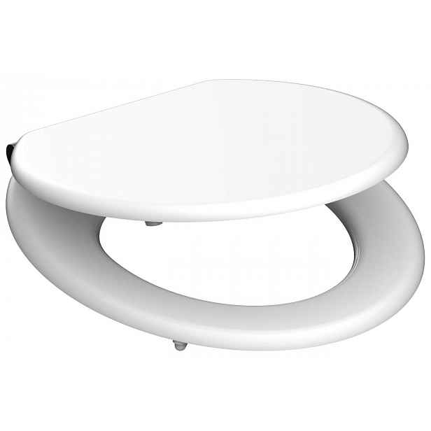 Wc sedátko White MDF se zpomalovacím mechanismem SOFT-CLOSE