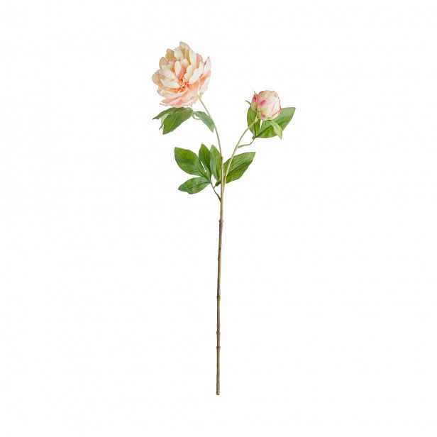 Butlers FLORISTA Pivoňka 71 cm - sv.oranžová