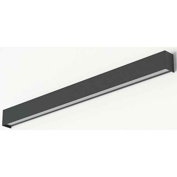 Nástěnná lampa Straight Grafitová 1xT8 16W Led 3000K 92cm Nástěnná lampa Pokoj Dům