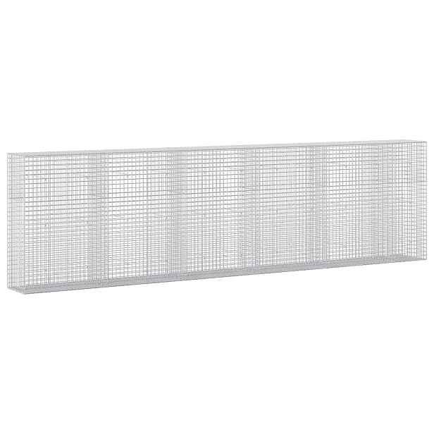 vidaXL Gabion s drátem 3,5 mm a síťkou 5x5 cm 550x50x150 cm
