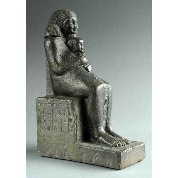 Figurka Senenmut z Neferure Umění Starověkého Egypta z Parastone