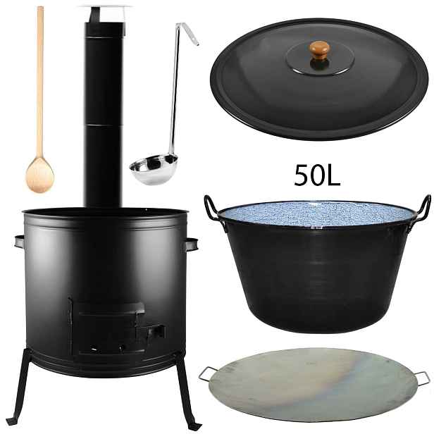Perfect Home Set-192 Kotlíková souprava 50L, 7ks