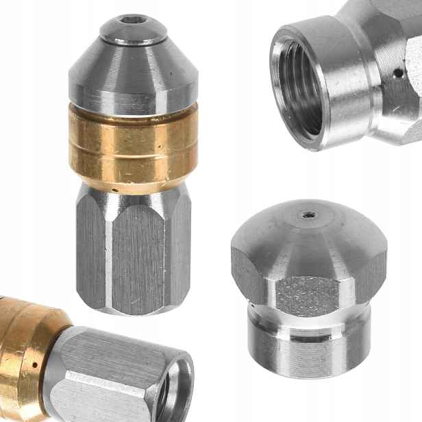 Sada trysek závit 1/8"F tryska pro čištění kanalizace pro myčku Karcher