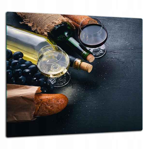 Skleněná Ochranná Deska Panel Lepidlo 65x60 Lahve