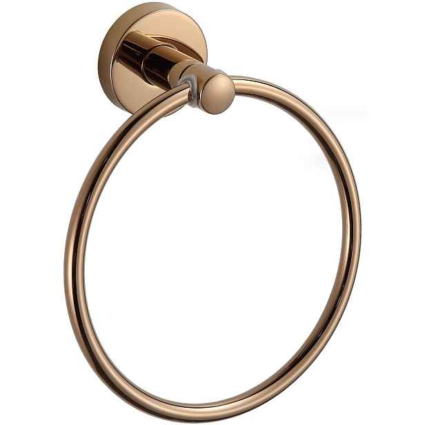 Věšák na ručníky kulatý MEXEN REMO rose gold