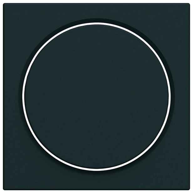Kryt dotykový stmívač Hager lumina 45×45 mm černá mat