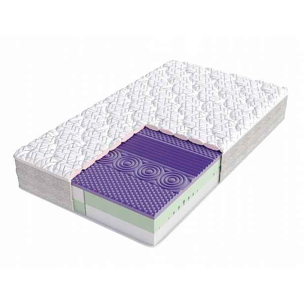 Matrace pěnová Porano 180x200, pohodlný prošívaný potah Nano 28 cm